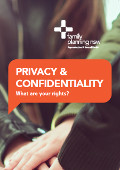 Privacy & Confidentiality trifold