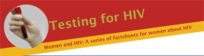Testing for HIV