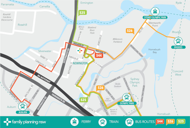 Public transport routes