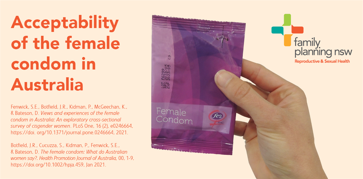 Acceptability of the female condom in Australia