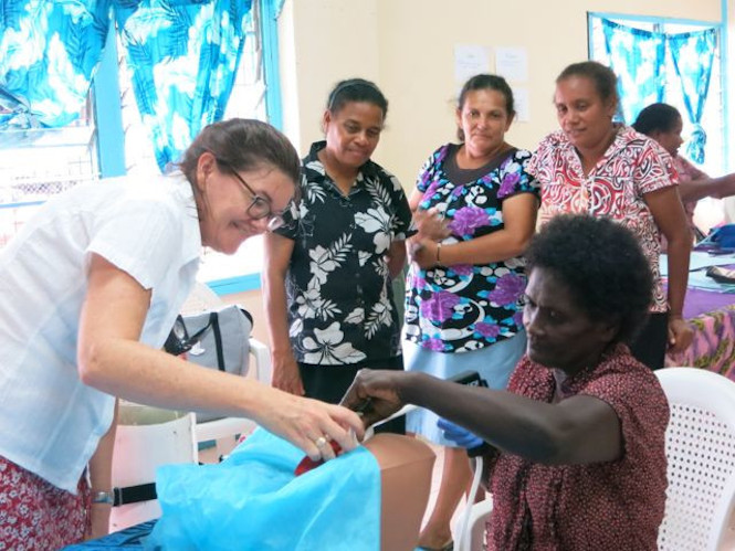 Cervical cancer screening training