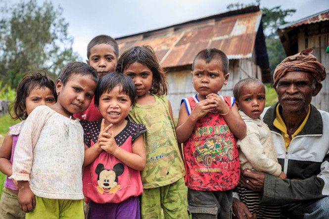 Group of children