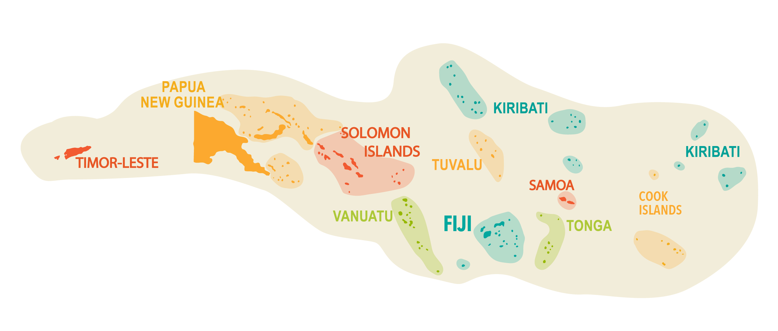 Map infographic